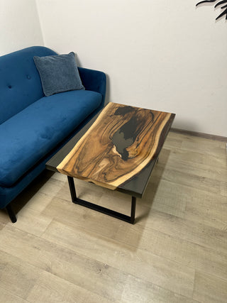 Black Walnut Epoxy River Coffee Table