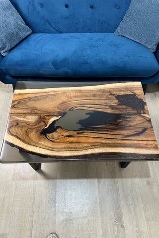 Black Walnut Epoxy River Coffee Table