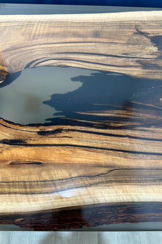 Black Walnut Epoxy River Coffee Table