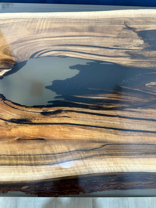 Black Walnut Epoxy River Coffee Table