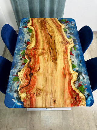 Resin Dining with Sea Creatures