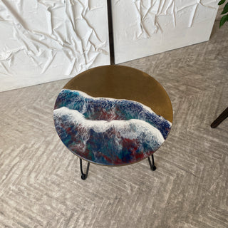 Epoxy Ocean Art Couchtisch