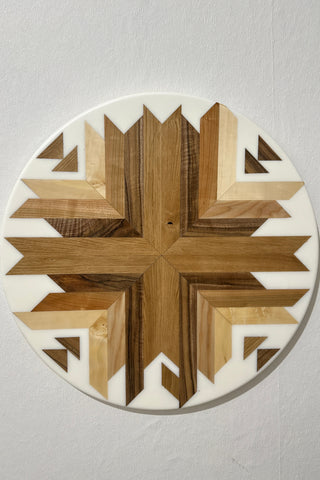Geometric Wood Wall Art