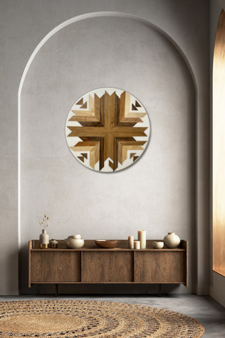 Geometric Wood Wall Art