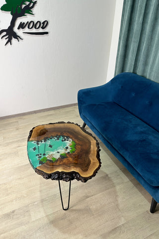 Aquarium-Couchtisch