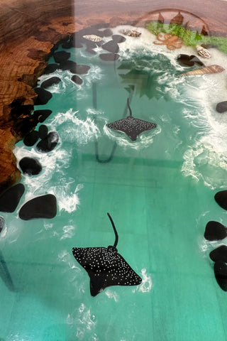 Aquarium-Couchtisch