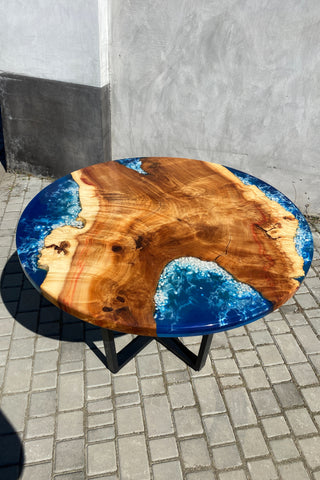 Wood Resin Dining Table