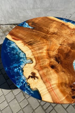Wood Resin Dining Table