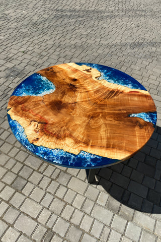 Wood Resin Dining Table