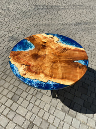 Wood Resin Dining Table