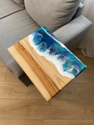 Ocean Resin Side Table