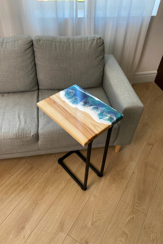 Ocean Resin Side Table