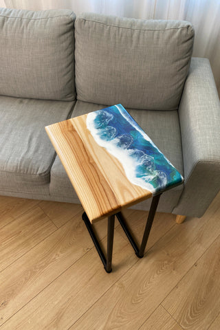 Ocean Resin Side Table