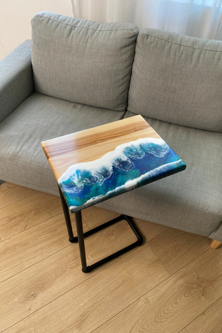 Ocean Resin Side Table