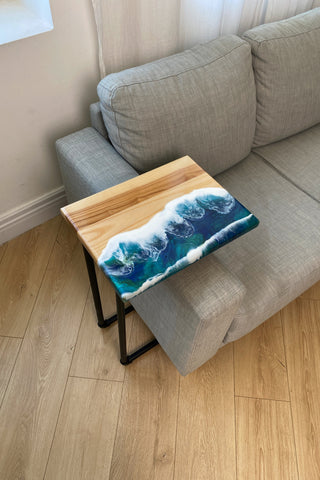 Ocean Resin Side Table