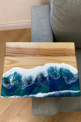 Ocean Resin Side Table
