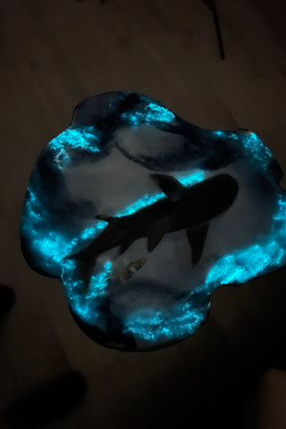 Ocean Epoxy Tisch
