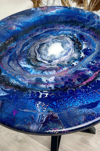 Epoxy Resin Geode Coffee Table