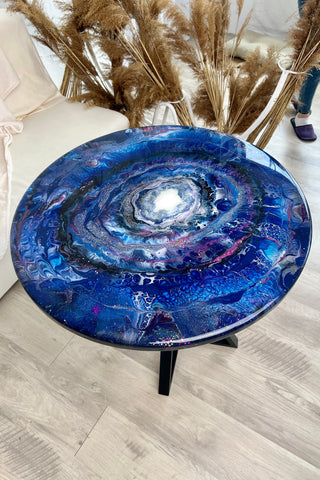 Epoxy Resin Geode Coffee Table