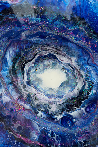 Epoxy Resin Geode Coffee Table