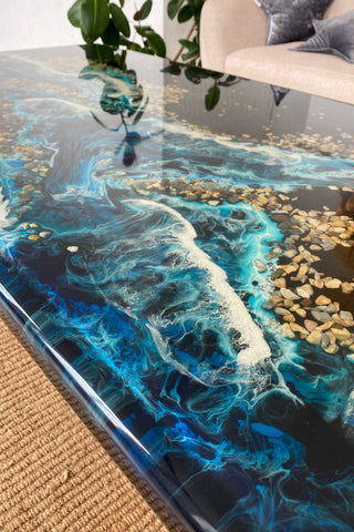 Resin River Coffee Table