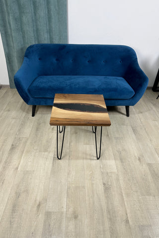 Square Epoxy River Coffee Table