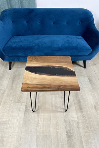 Square Epoxy River Coffee Table