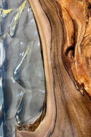 Clear Epoxy Coffee Table