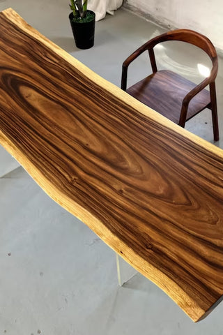 Black Walnut Slab Dining Table