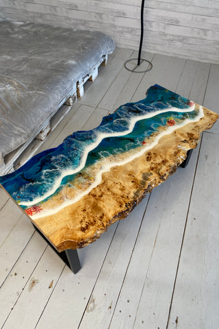 Epoxy-Wellentisch