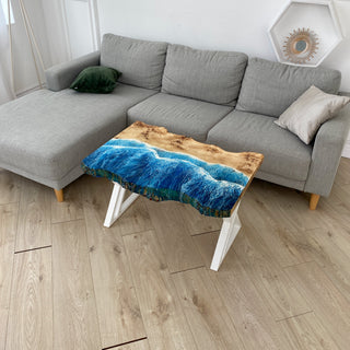 Nautischer Couchtisch aus Kunstharz