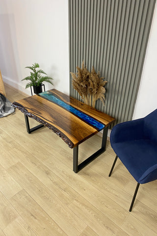 Modern Accent Epoxy Table