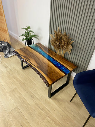 Modern Accent Epoxy Table