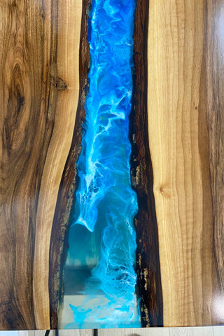 Modern Accent Epoxy Table