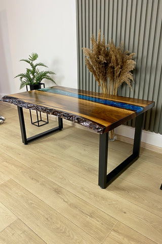 Modern Accent Epoxy Table
