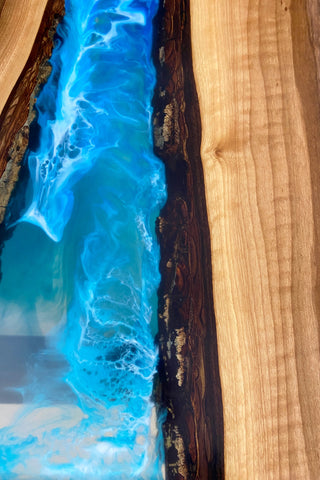 Modern Accent Epoxy Table