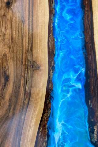 Modern Accent Epoxy Table