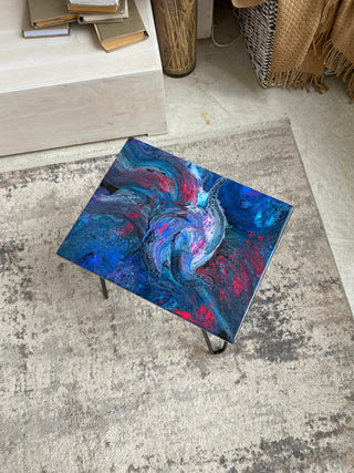 Abstract Epoxy Table