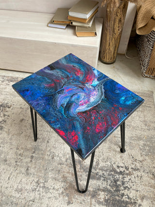 Abstract Epoxy Table