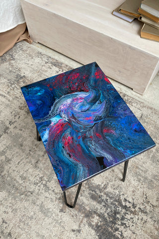 Abstract Epoxy Table