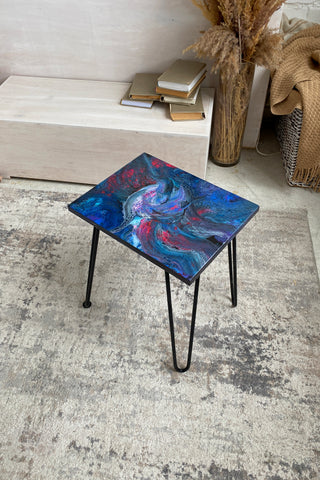 Abstract Epoxy Table
