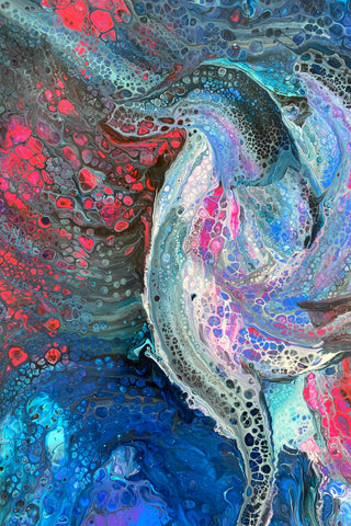 Abstract Epoxy Table