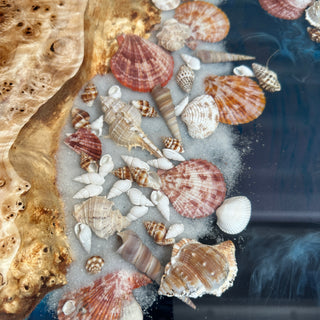 Epoxidharz Tisch Mit Muscheln