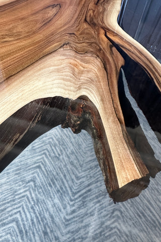 Walnut Slab Epoxy Coffee Table