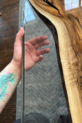 Walnut Slab Epoxy Coffee Table