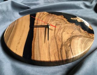 Wood Epoxy Clock