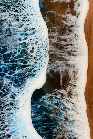 Epoxidholzplattentisch