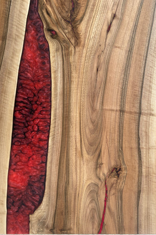 Walnut Resin Coffee Table