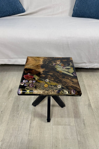 Square Epoxy Coffee Table
