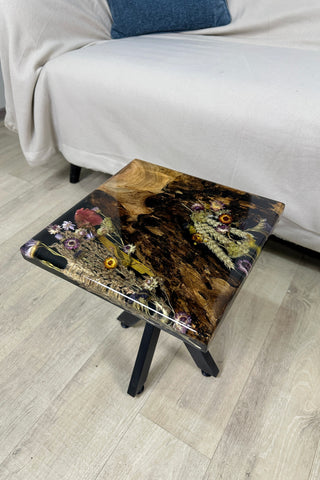 Square Epoxy Coffee Table